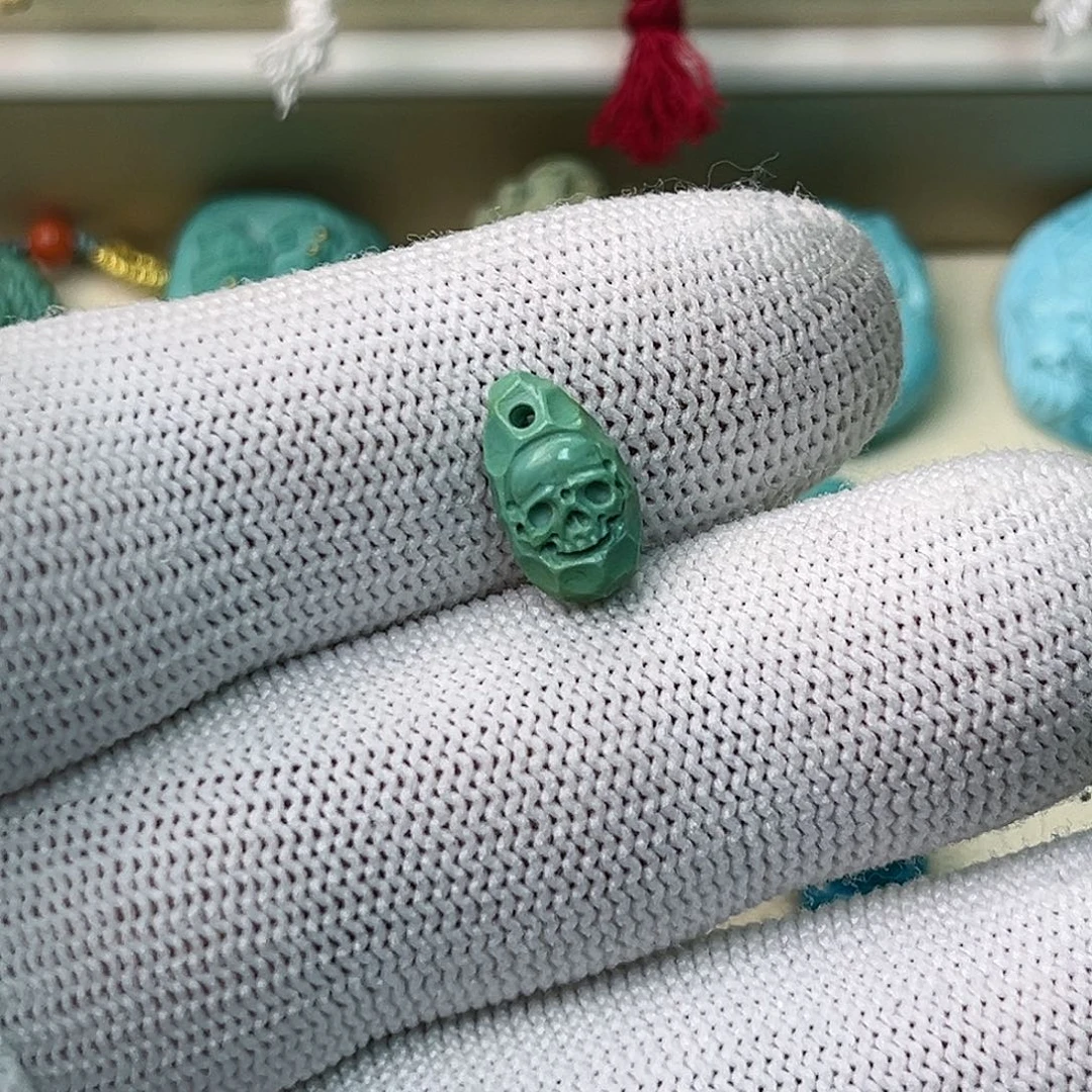 绿松石未镶嵌配饰