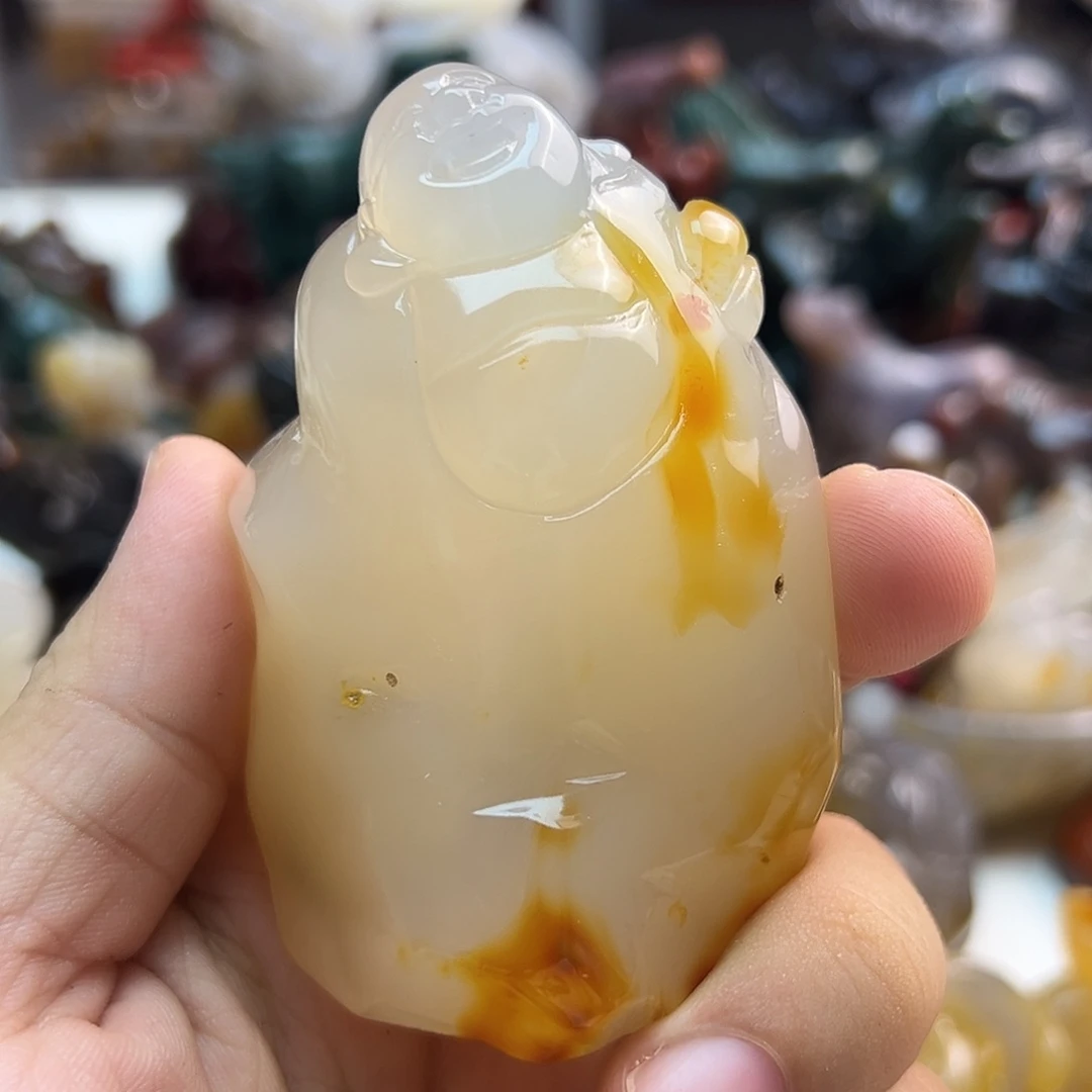 玛瑙/玉髓未镶嵌颈饰