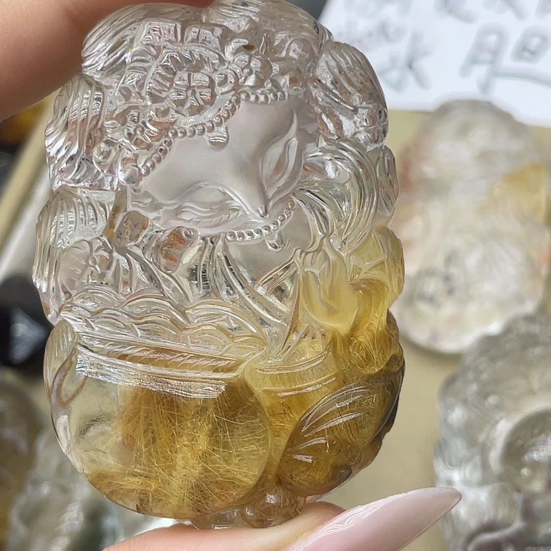 颈饰未镶嵌水晶天然