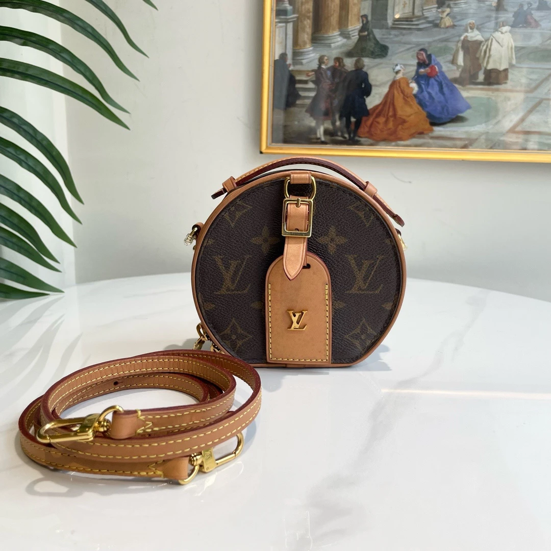 95新 LouisVuitton/路易威登 多宝二奢/21792/mini小硬饼 20年