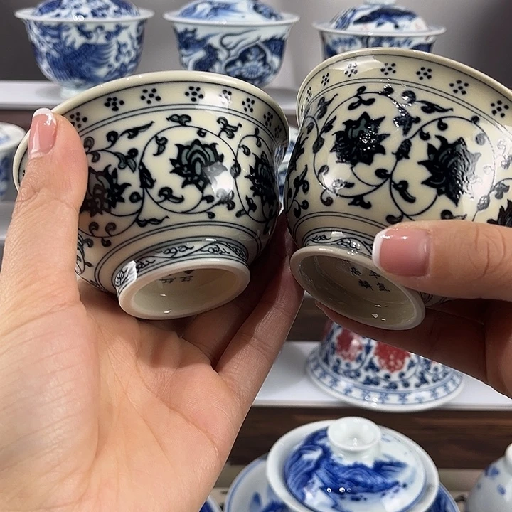 摄***影景德镇陶瓷手工手绘茶器