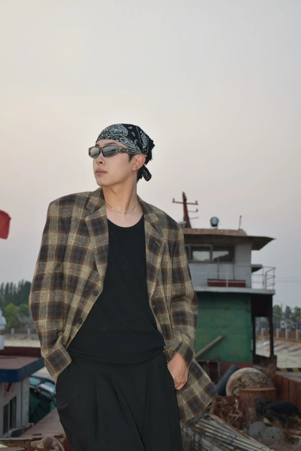 389-689(迷海计划）古着文艺机车夹克皮衣真皮vintage美式水洗做旧