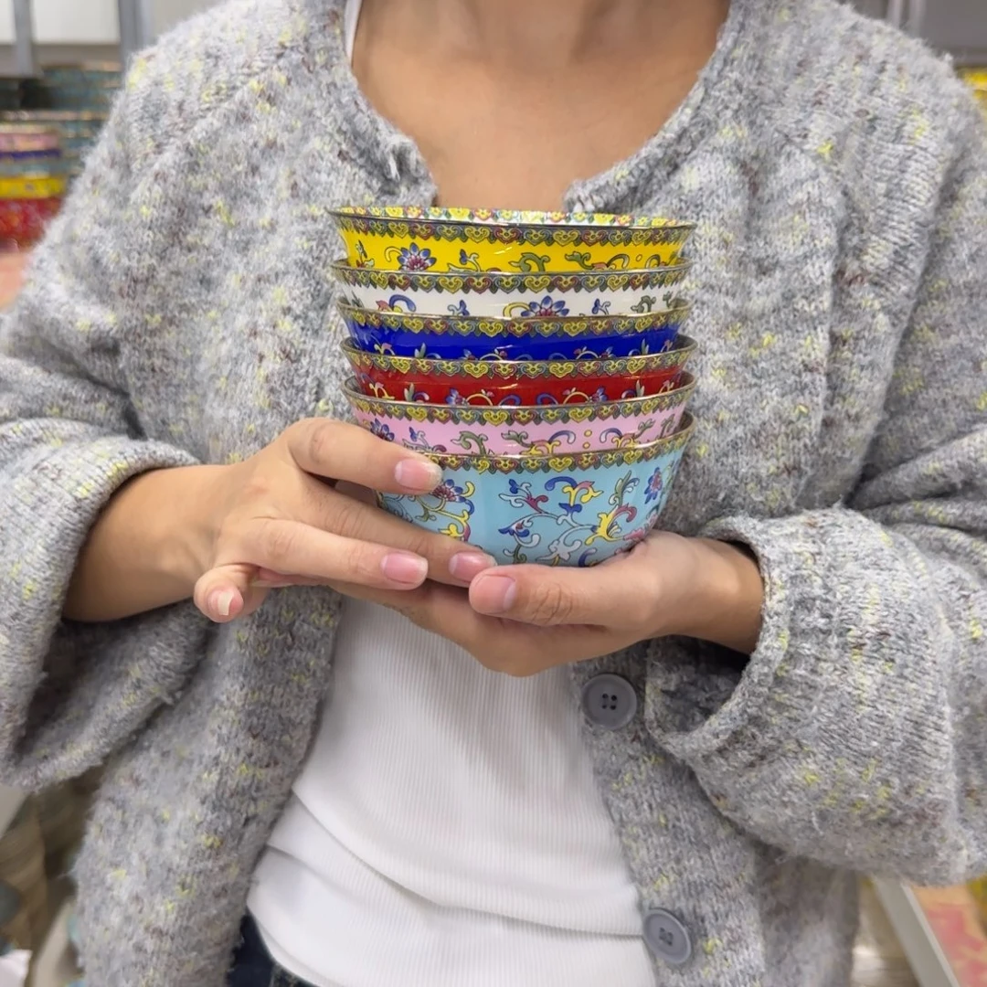 景德镇珐琅彩餐具