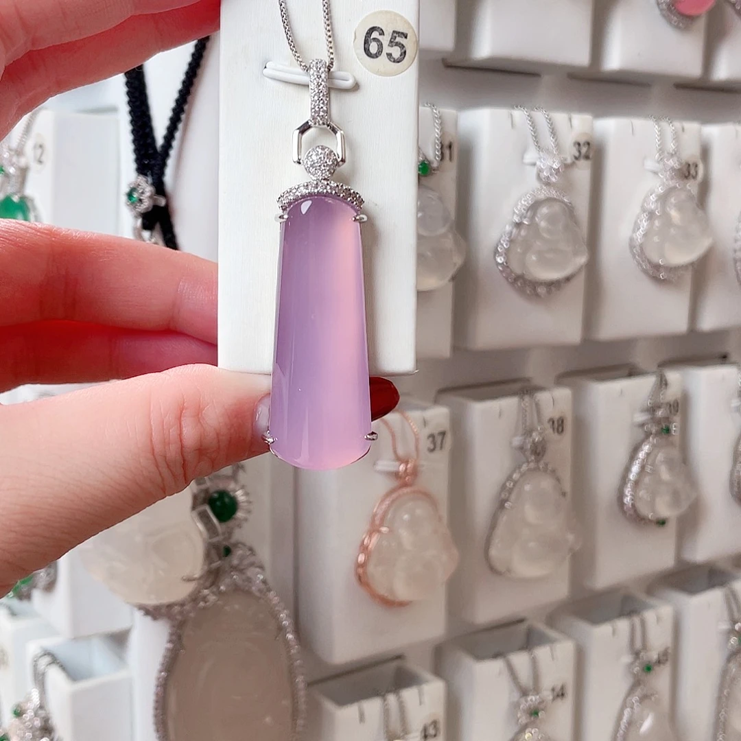 玛瑙/玉髓吊坠(赠链)未镶嵌