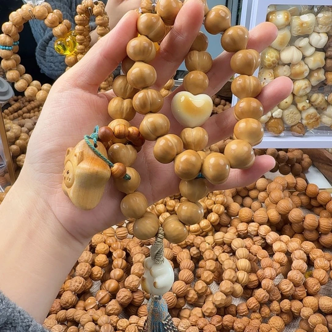 O***K菩提籽类猴头手串