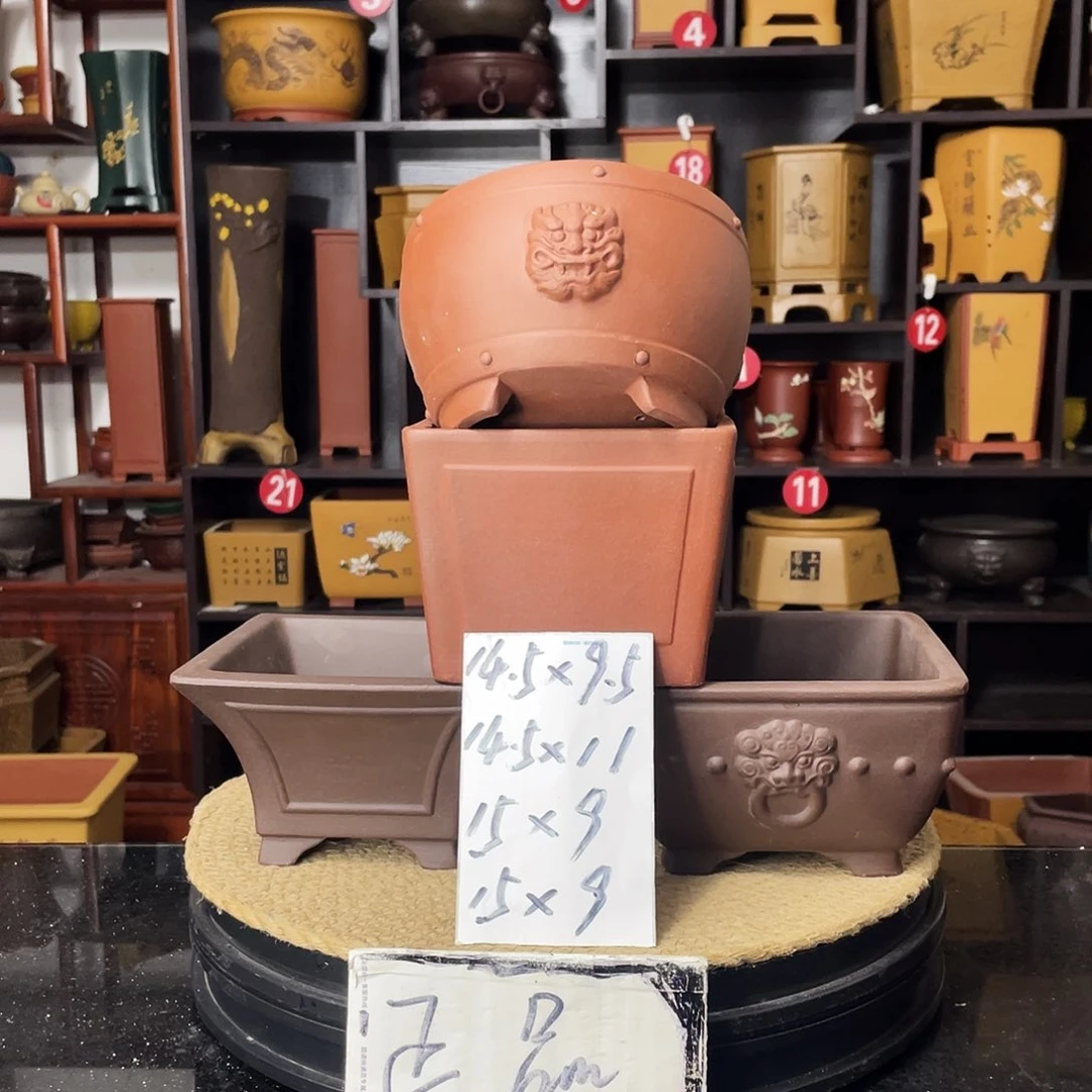 紫砂D-婉秋紫砂花盆