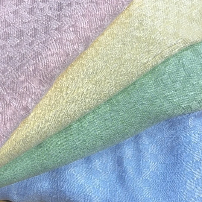 【微瑕】纯色小方格 1.5*2米 竹纤维冷感毯