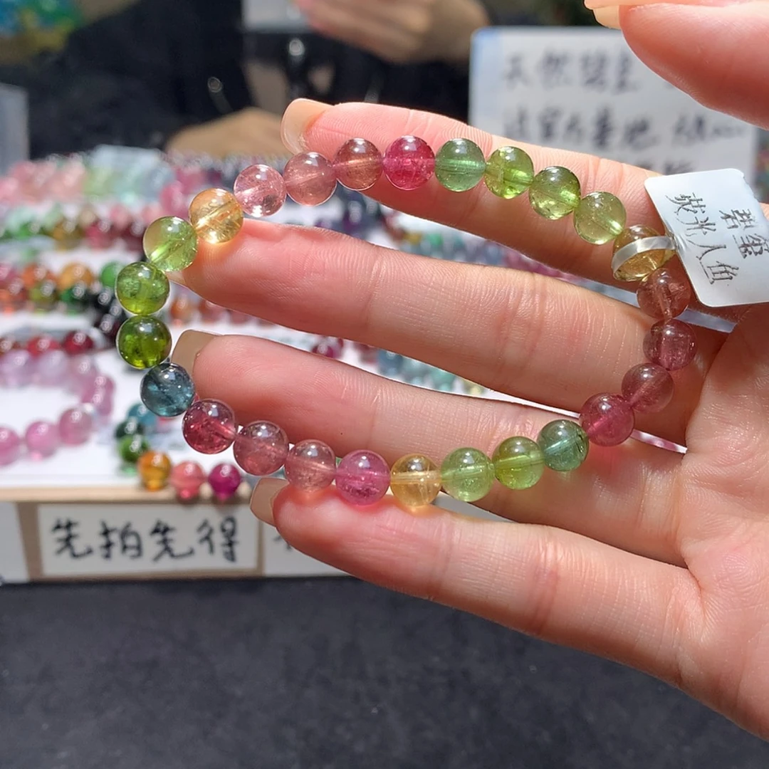 【闪购商品】未镶嵌手串碧玺