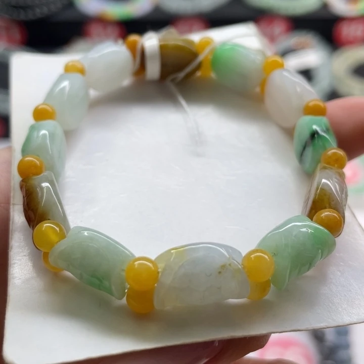 未镶嵌手链翡翠卡10加