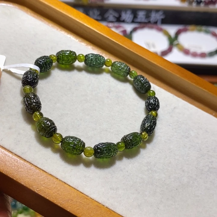 手链未镶嵌碧玺天然碧玺