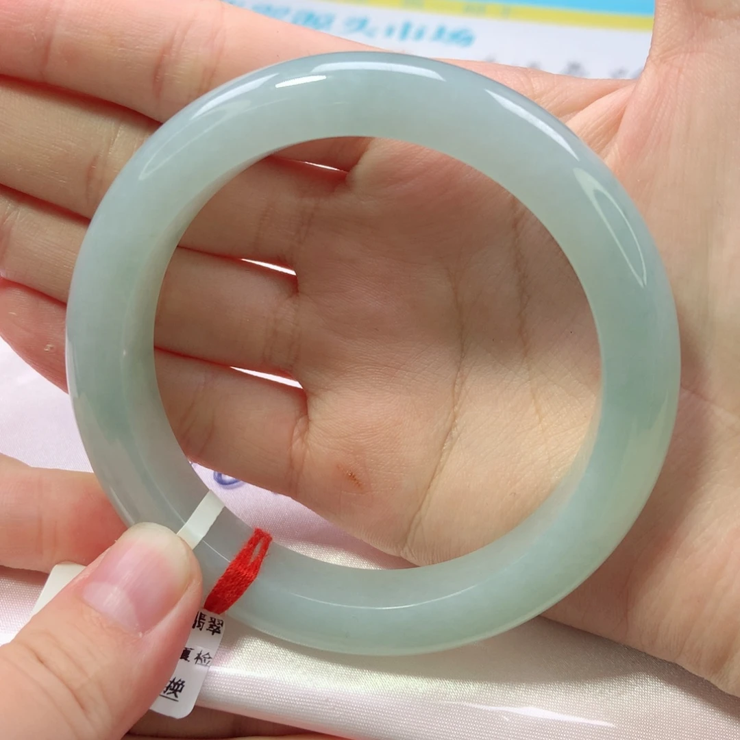 未镶嵌手镯翡翠1555号