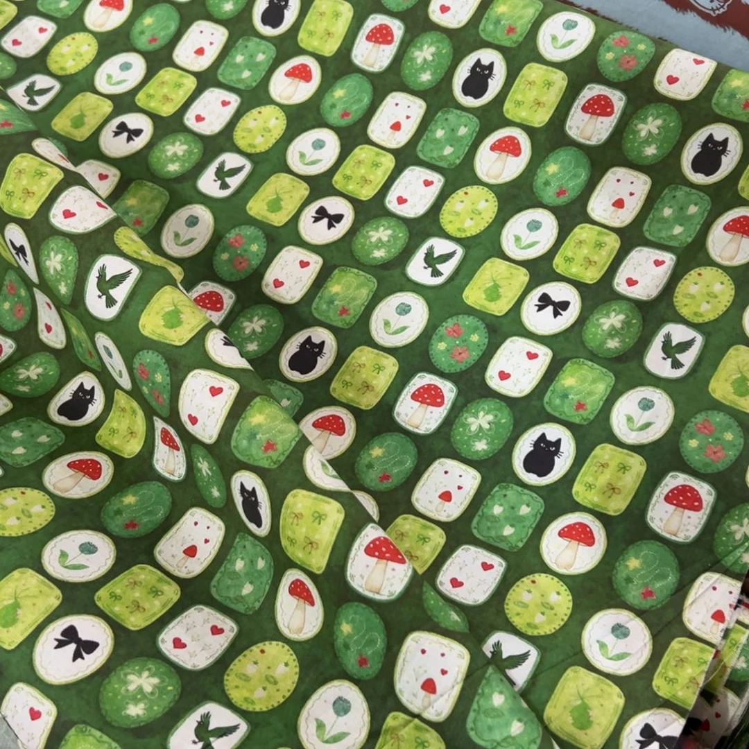 棉一米价微弹力亚麻棉1.3宽果子B