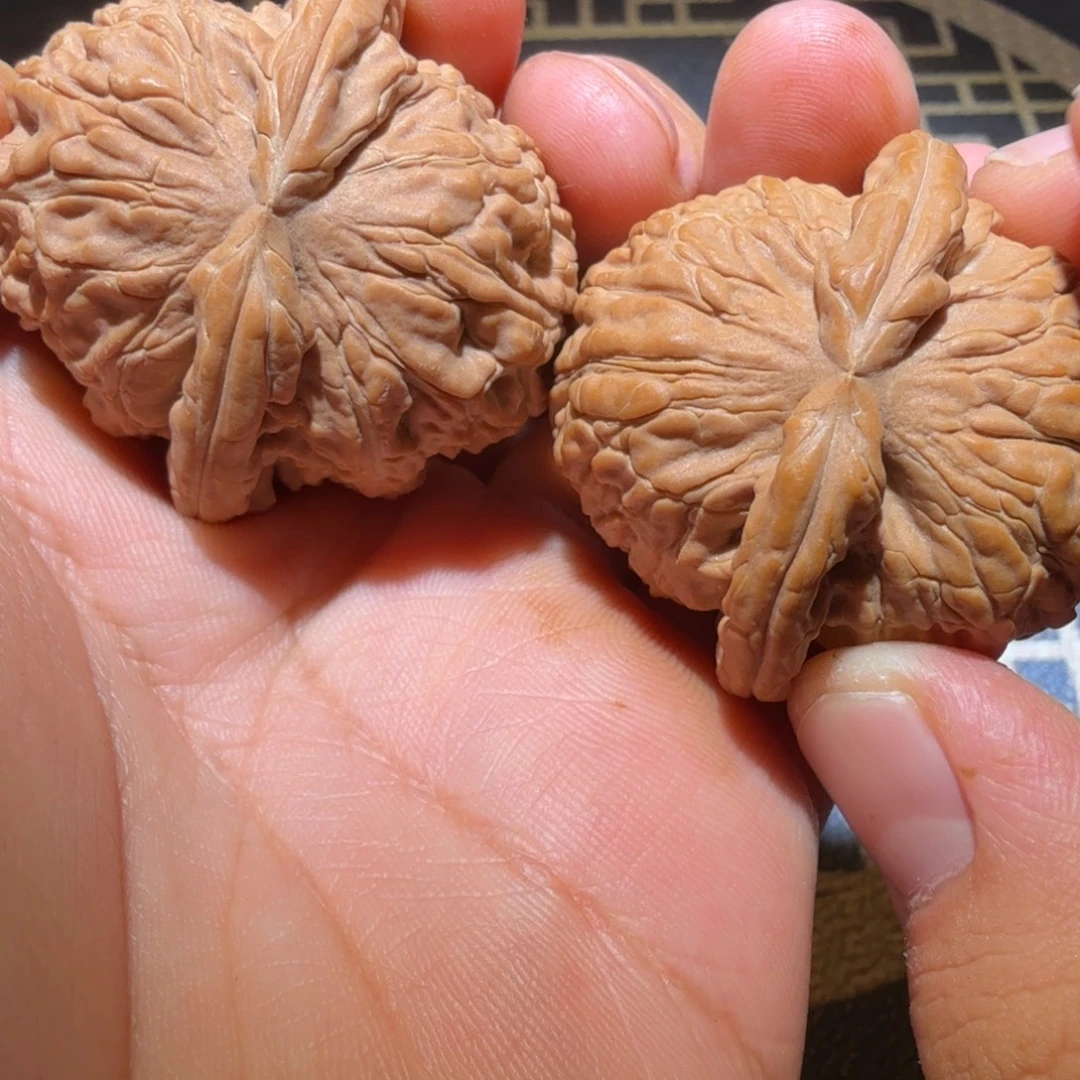 把件猴头核桃白狮子