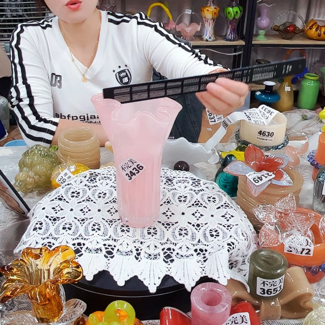 3436 家悦花瓶花器摆件不完美