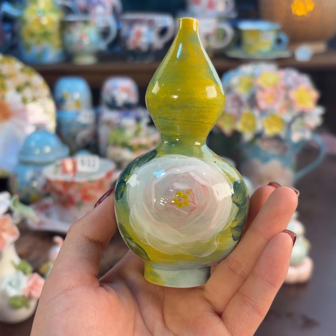 景德镇手绘高温釉下彩陶瓷茶具