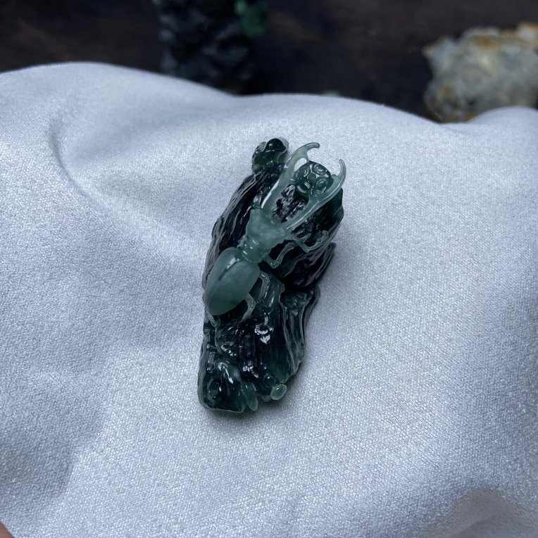 甲虫 房家翡翠定制定金
