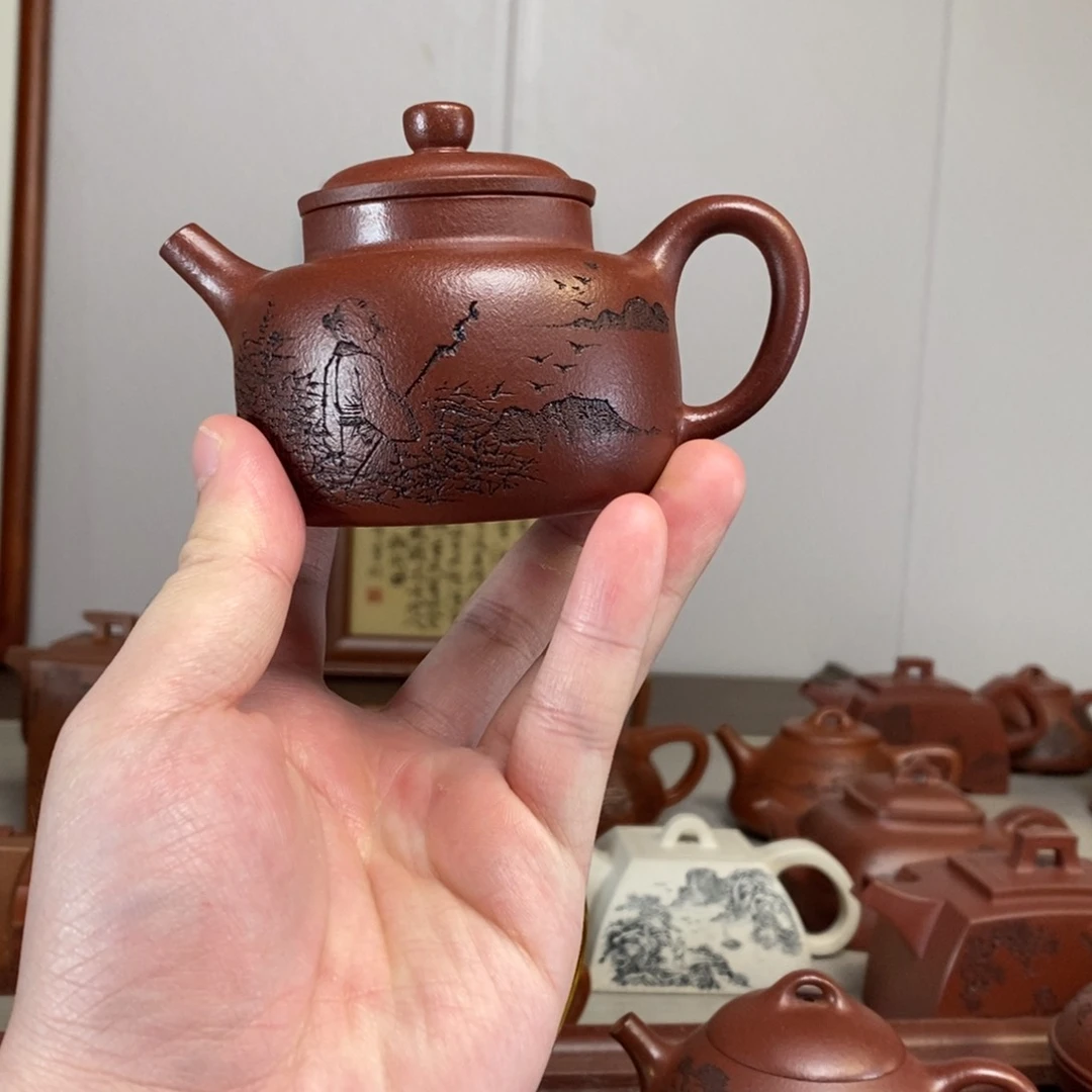 茶壶紫砂原矿泥料传统工艺制作