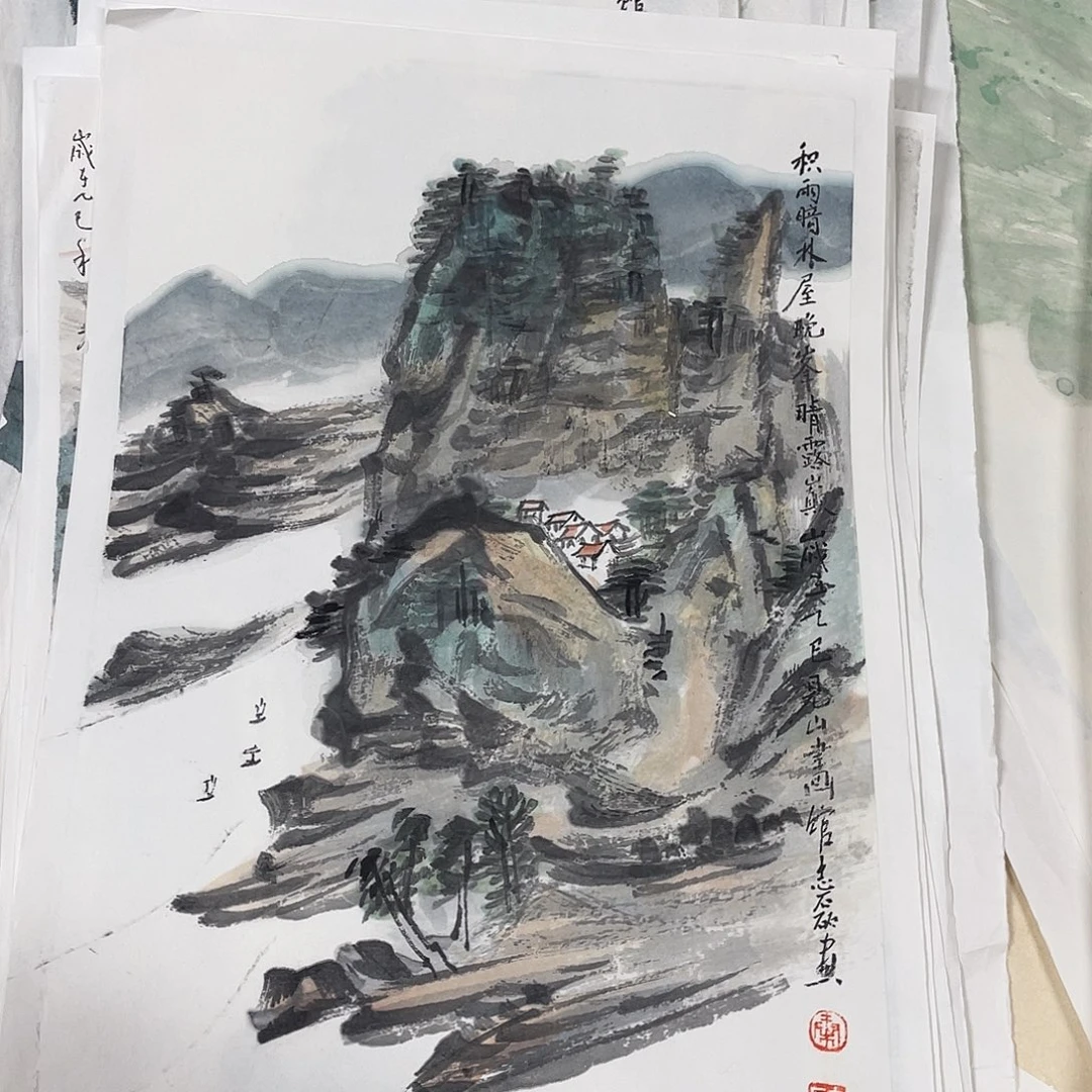 国画秦志磊老师国画