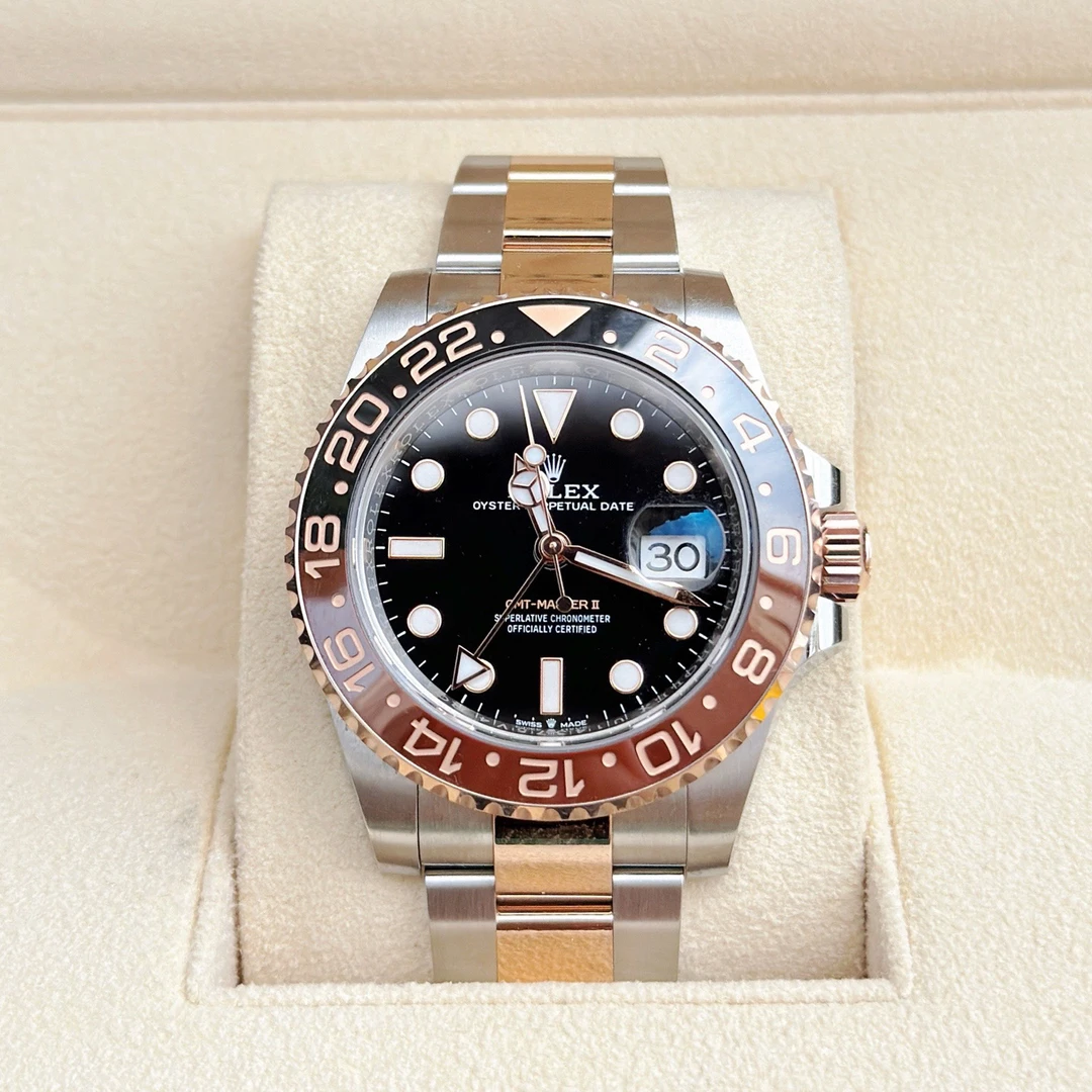 95新 Rolex/劳力士 95格林尼治型 126711-0002 24年全套 沙士圈