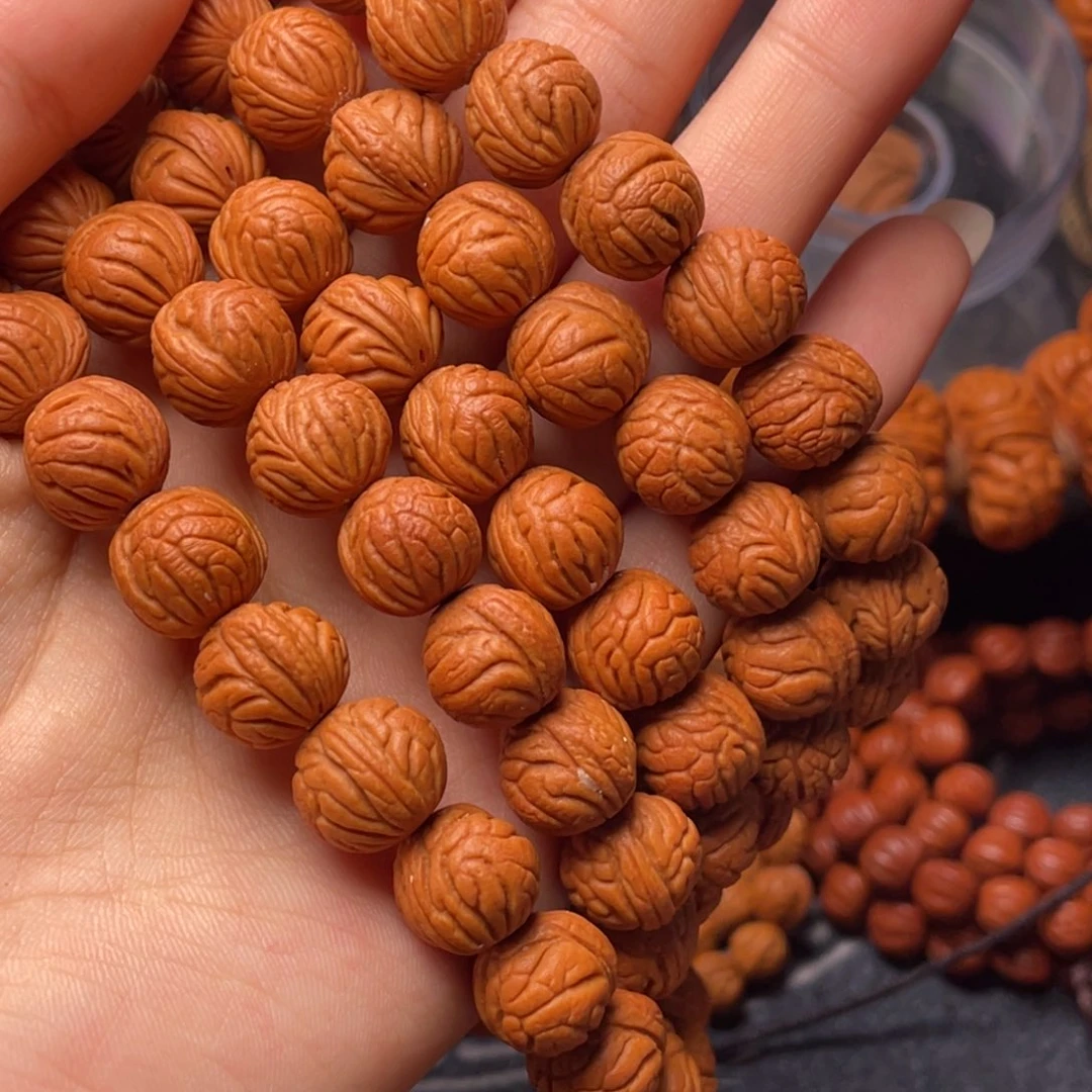 木质类秦岭核桃小龙纹