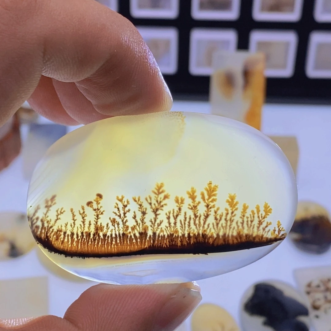 付***弟玛瑙/玉髓未镶嵌吊坠(不含链)