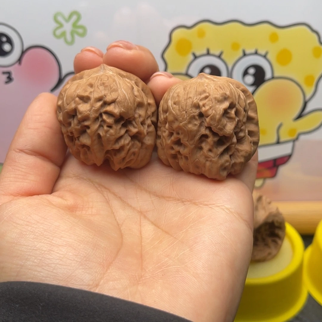 文玩核桃把件37达摩