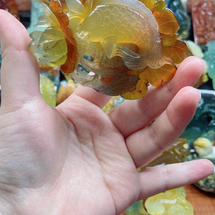 蛇纹石玉未镶嵌吊坠(不含链)