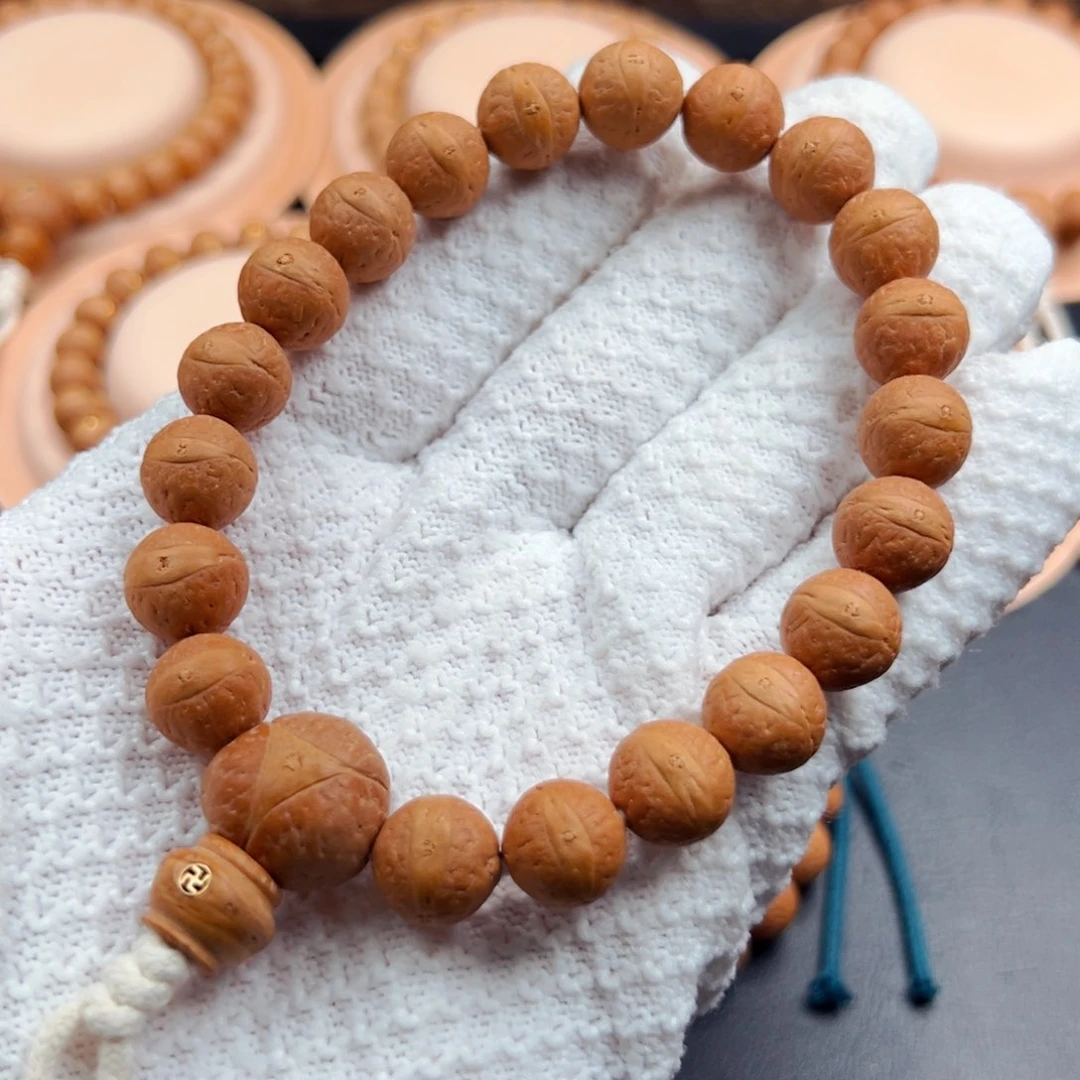 凤眼菩提手串12mm单仓铁籽