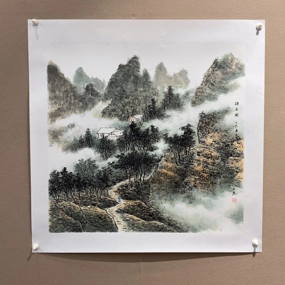 国画圣****奇墨鱼精品墨鱼精品