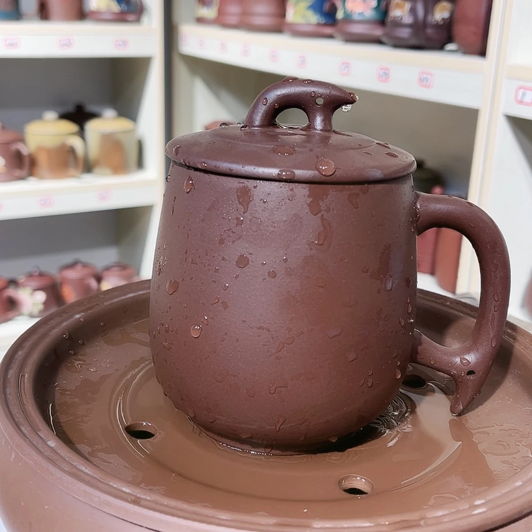 紫砂茶杯手工制作