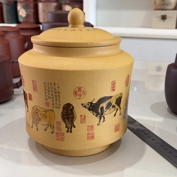 紫砂茶叶罐紫砂茶叶罐