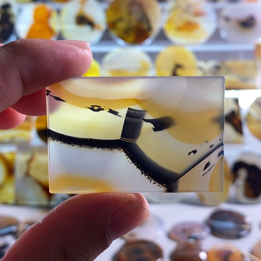 玛瑙/玉髓合金颈饰