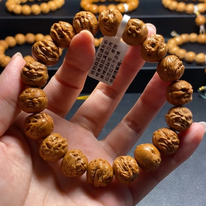 手串猴头核桃向死而生小尺寸1.4