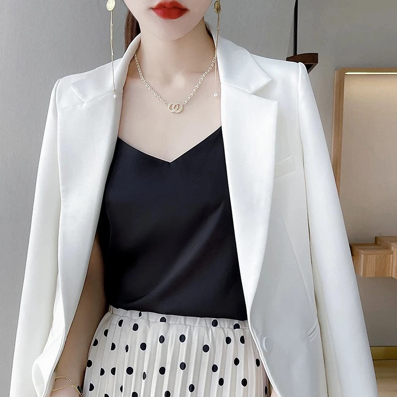 百搭春夏简约衬衫打底衫内搭时尚短袖气质优雅上衣纯色女妈妈装