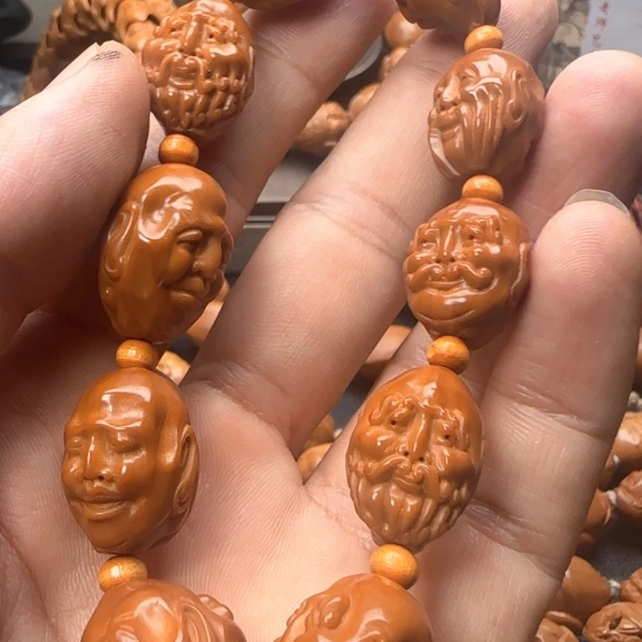 夏***阳橄榄核手串/手链罗汉
