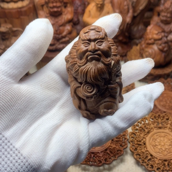 檀香木其他老山檀香手把件