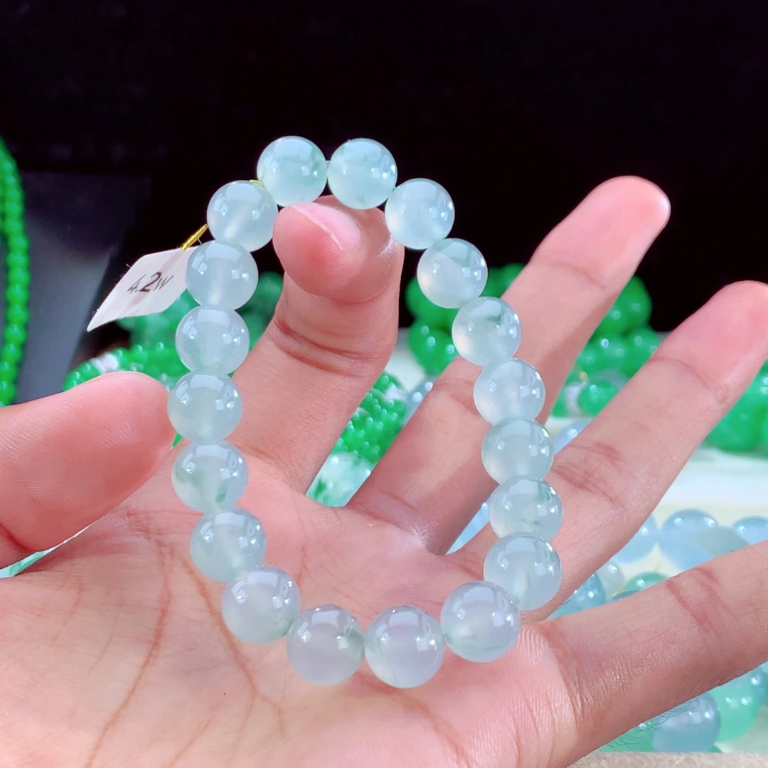 未镶嵌手串翡翠翡翠