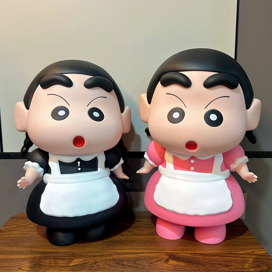 （高品质）搪胶材质大号女仆小新玄关电视柜摆件送礼专属