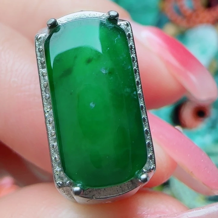 翡翠未镶嵌颈饰天然A货65