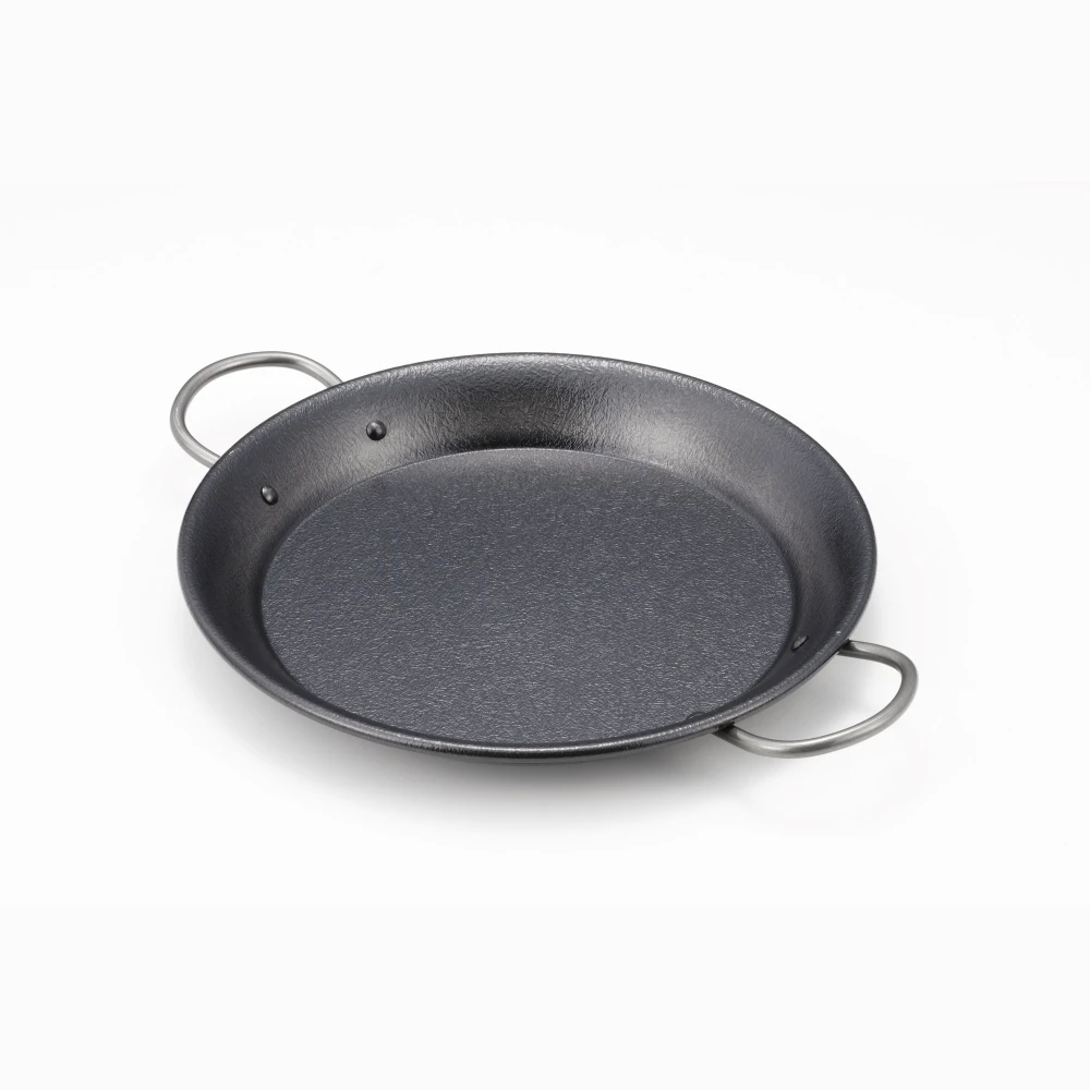 YOSHIKAWA日本进口冰花纹无涂层物理不粘高纯铁烤盘