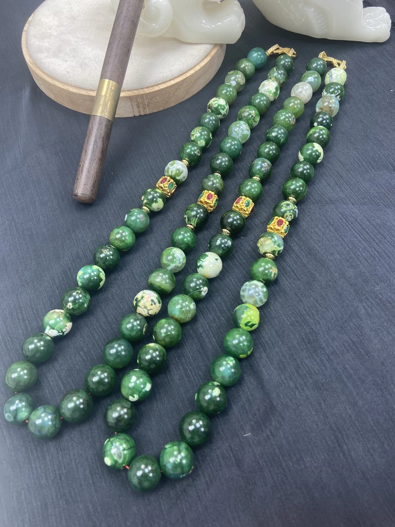 【小天总】TC13034 天承妮佳 青龙胆DIY项链 (多样性发其一)