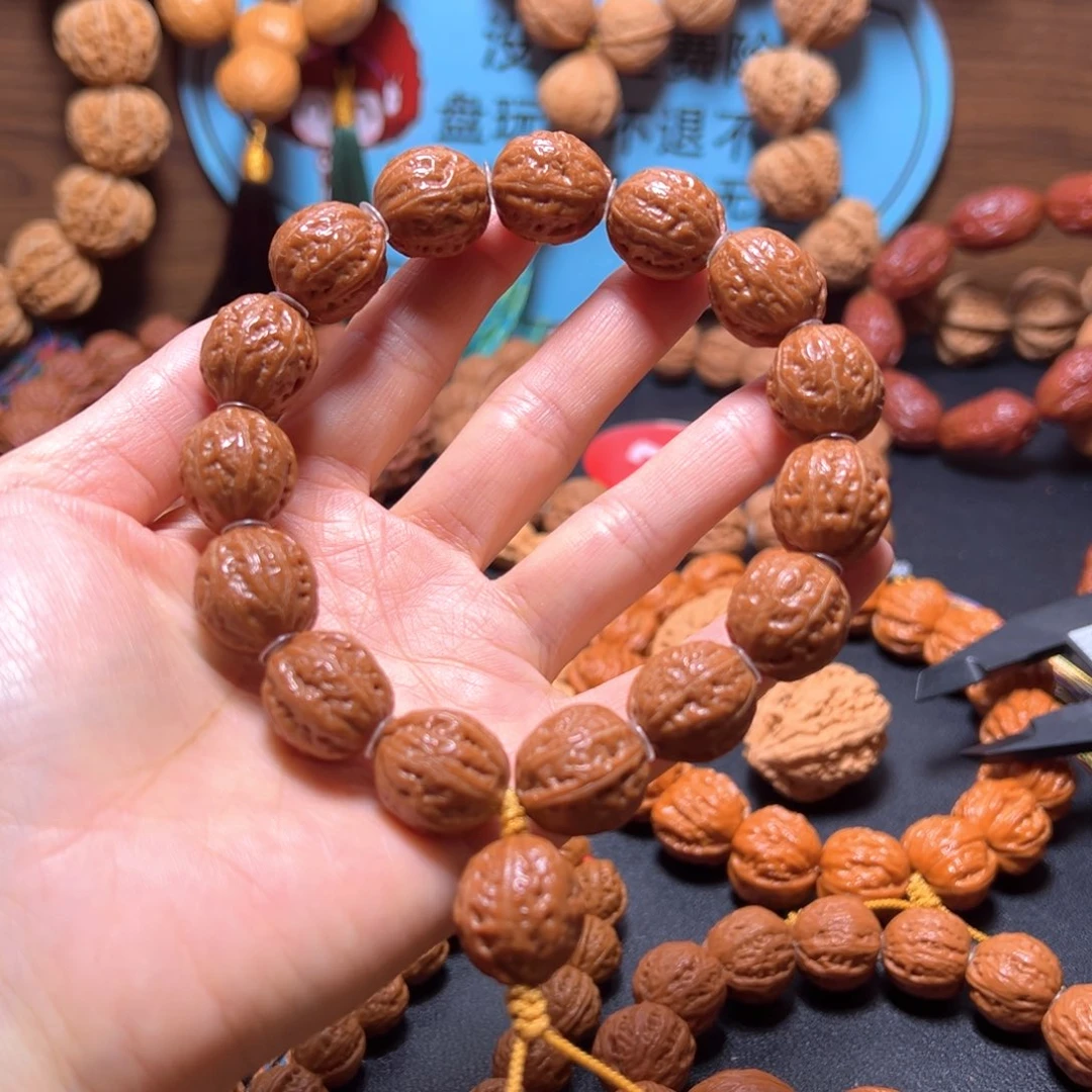 桃核吊坠野生小核桃16加