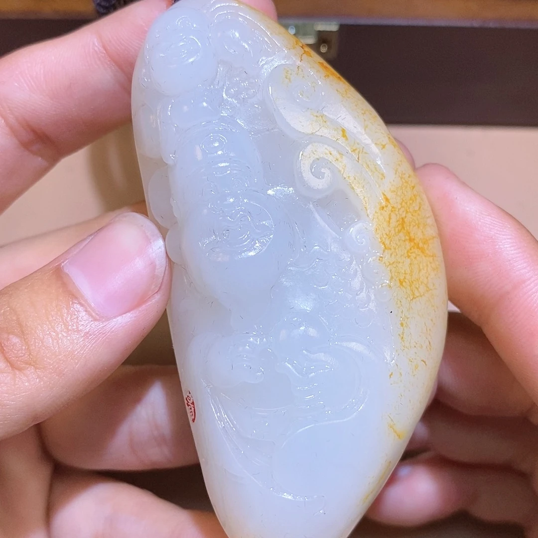 和田玉颈饰未镶嵌L8 