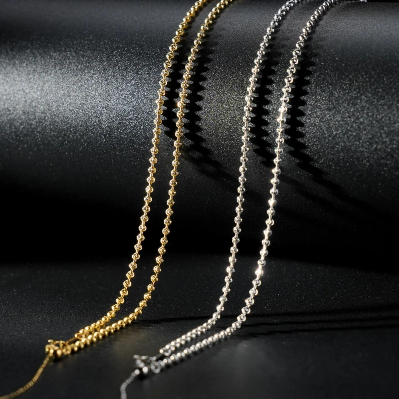 【月亮女神链】18K金项链40+5cm-FF850-ZH|BKJ2