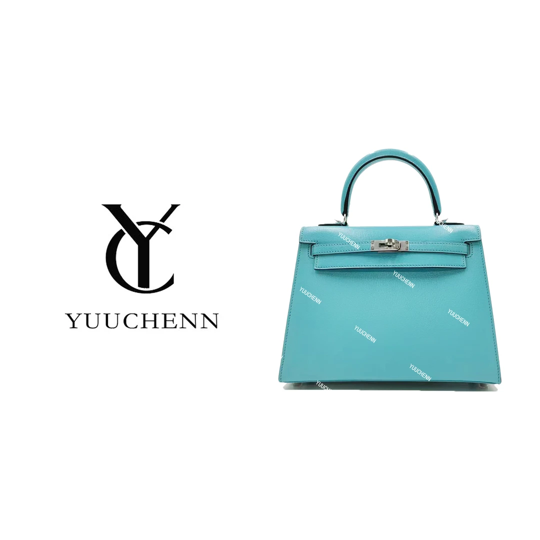 YUUCHENN 25cm【半手工定制】原创设计高定真皮包 HH2443