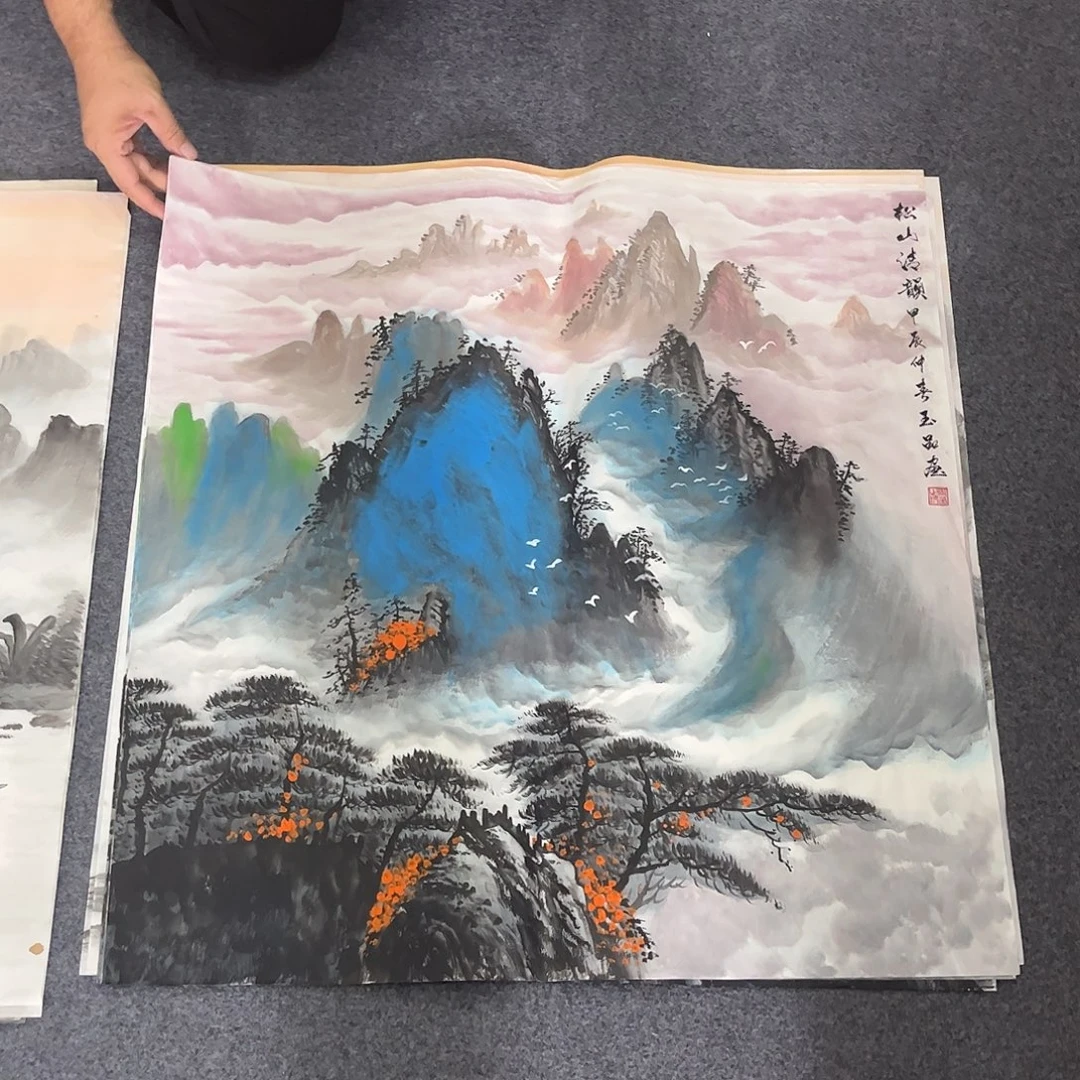 国画TD精品国画作品单幅任发