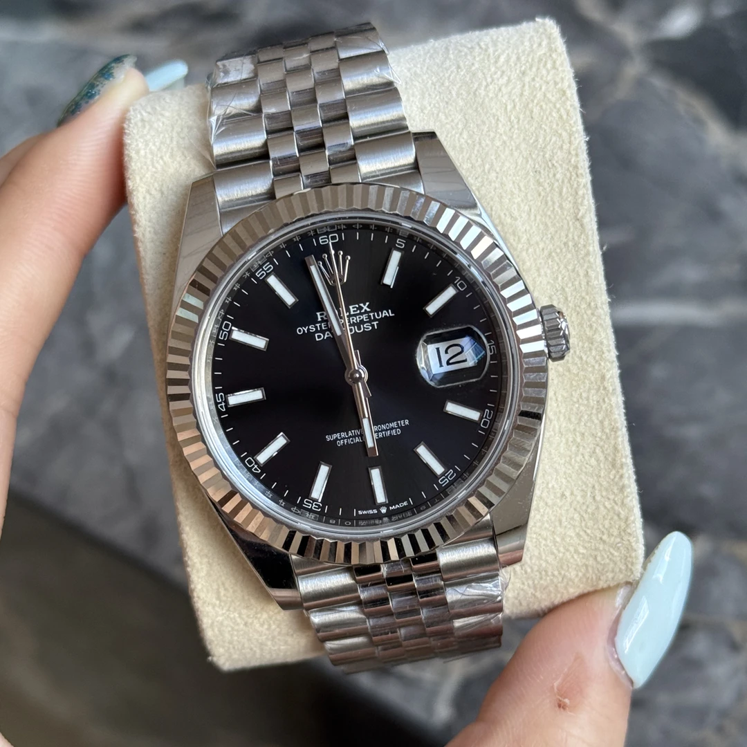 99新 Rolex/劳力士 黑条 126334-0018/ 41表径 全套全长