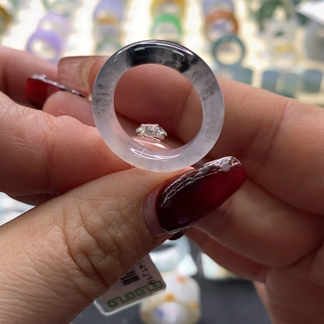 翡翠戒指未镶嵌翡翠戒指15号