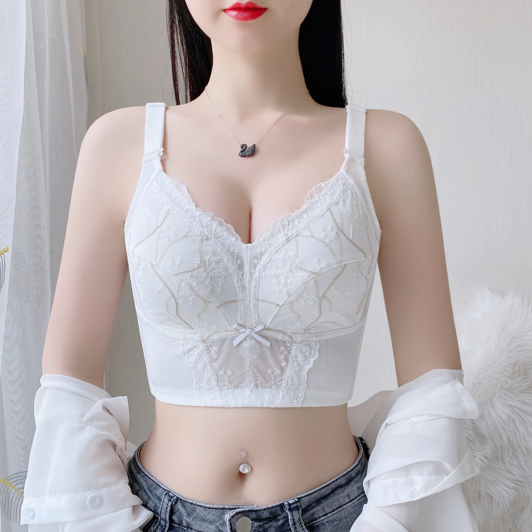 美容院薄杯舒适透气无钢圈无痕文胸薄款罩聚拢调整型收副乳女内衣