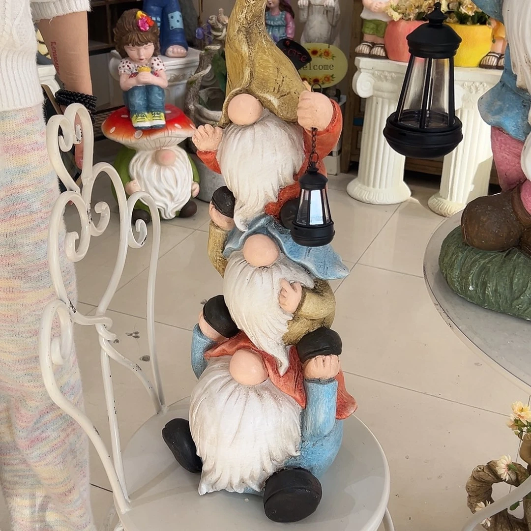 花园摆件红红火火